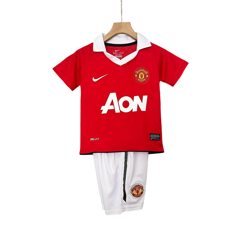 MANCHESTER UNITED I 10/11 CONJUNTO INFANTIL (RETRO)